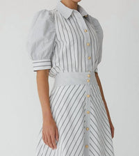 Js71 - Burke Button Front Blouse