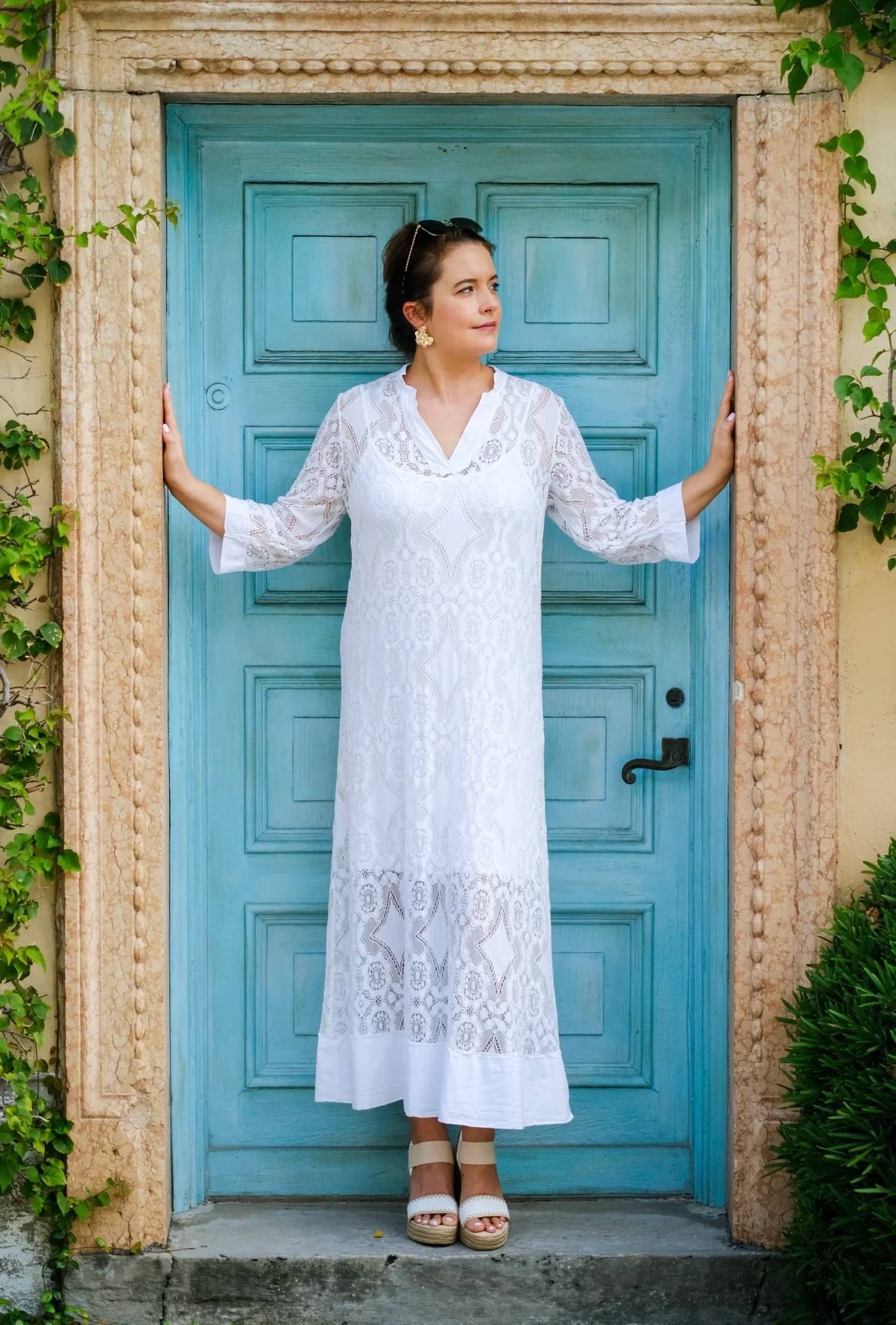 Coton Frais - Solene Long Sleeve Dress
