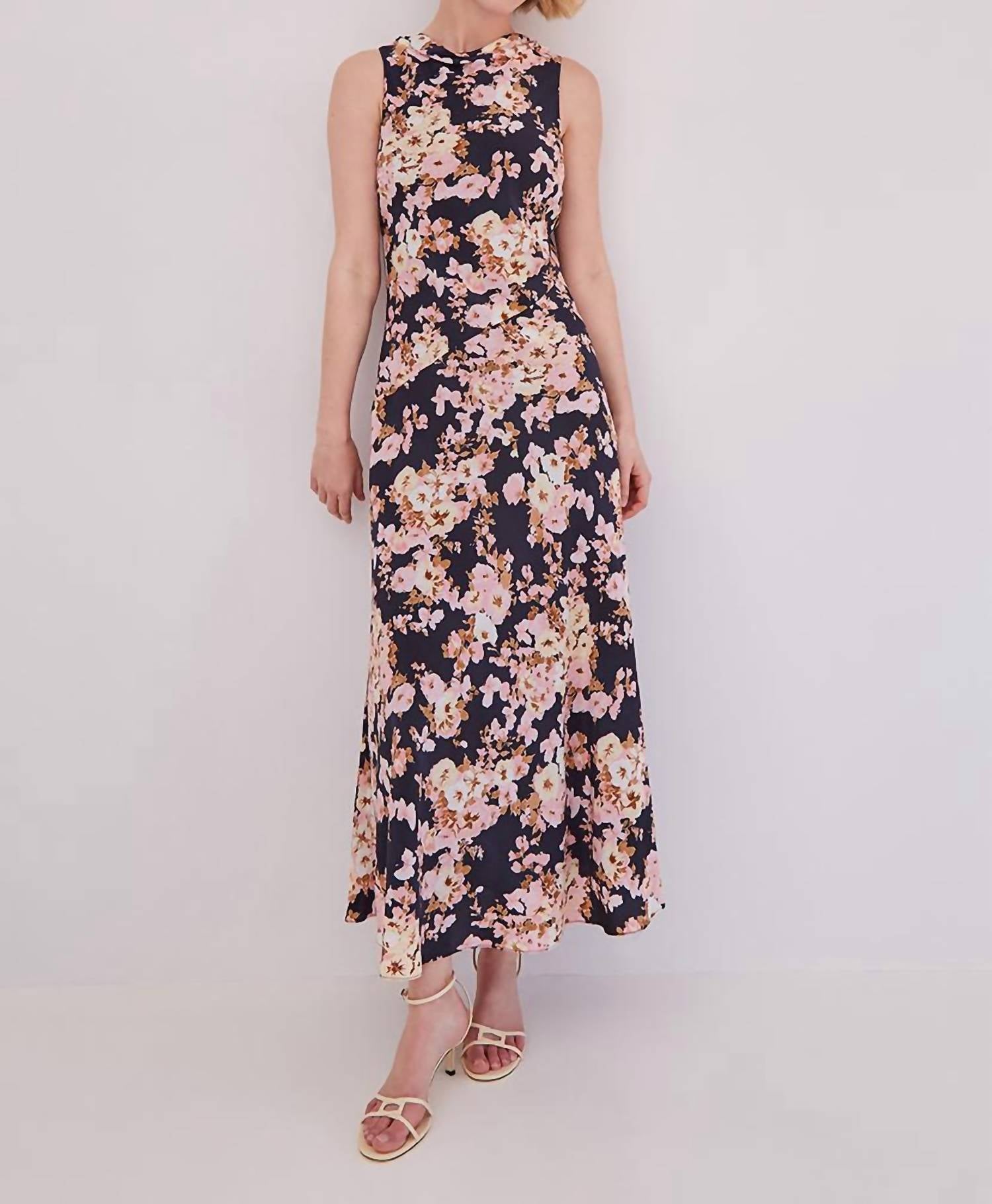 Cara Cara Crystal Dress in wildair navy - women's dress