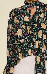 Rixo - Clarabelle Long Sleeve Top