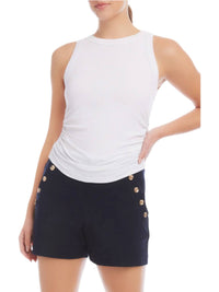 Fifteen Twenty - Side Shirred Tank Top