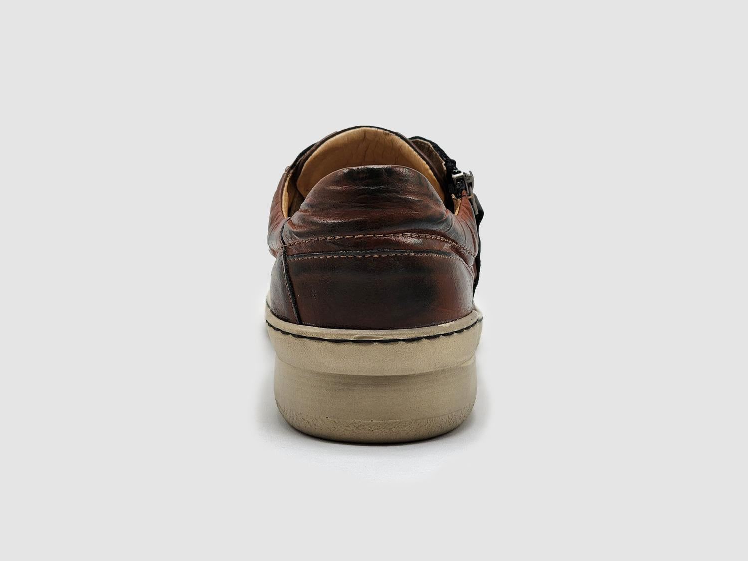 Kcr Group - Women's Dr Wellness Zip-Up Leather Shoes