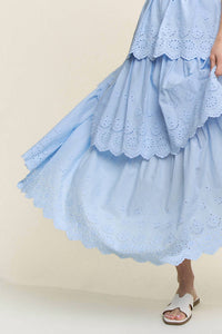Hersy - Women's Bluebell Eyelet Set
