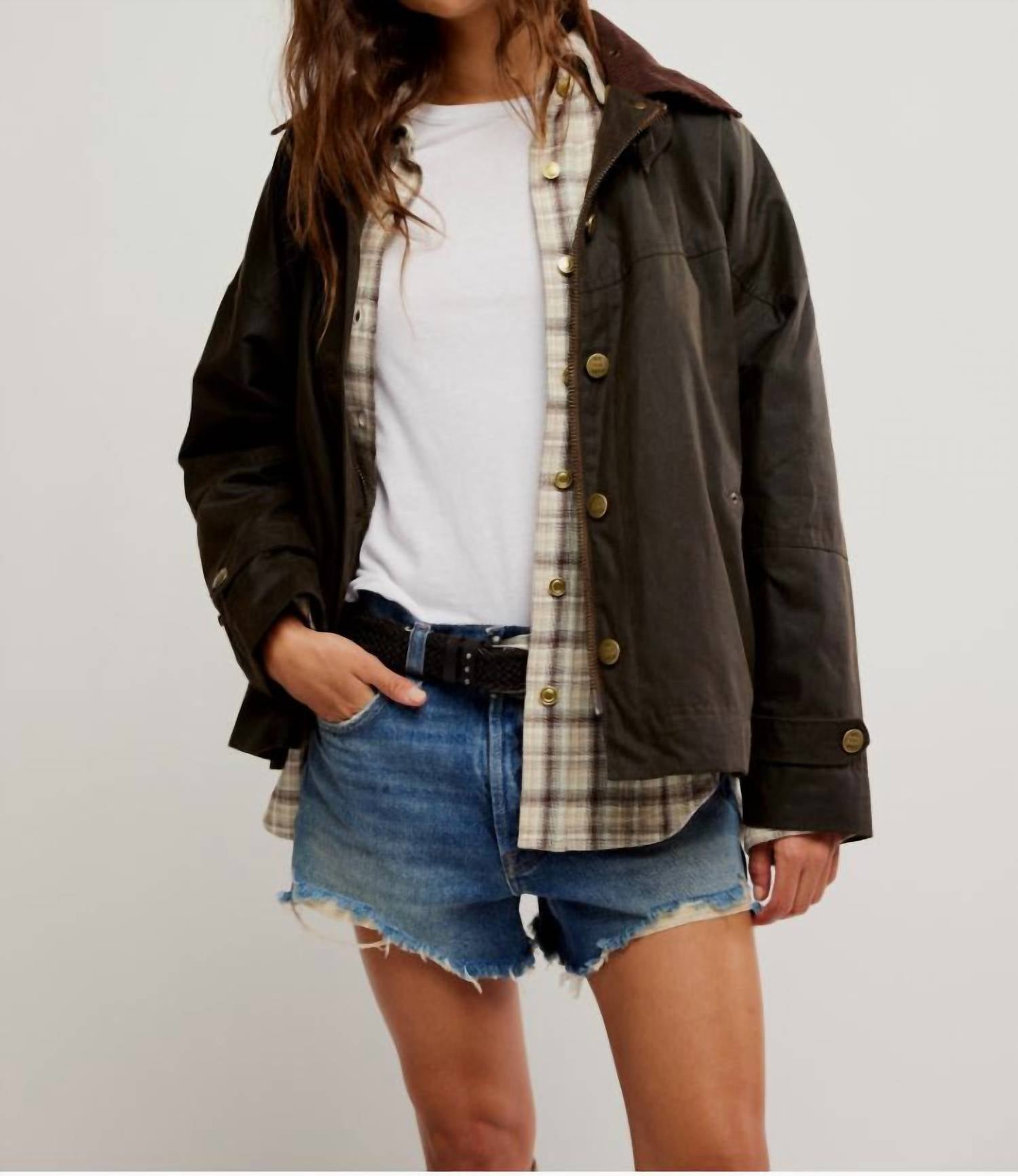 Free People - Cori Waxed Jacket