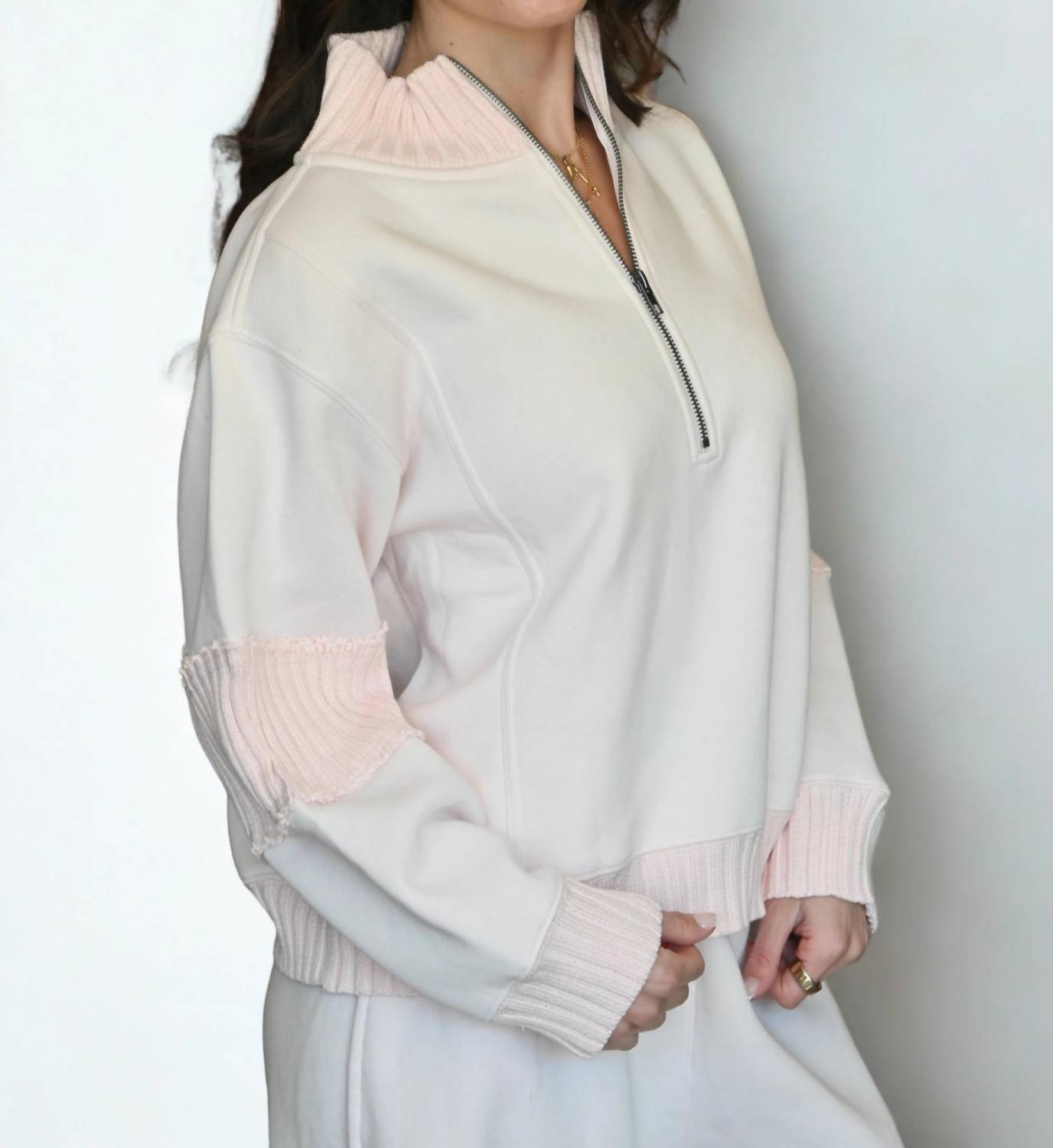 Vintage Havana - Hibiscus Quarter Zip