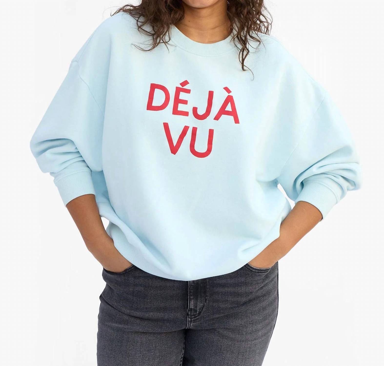 Clare V. - Oversized Deja Vu Sweatshirt