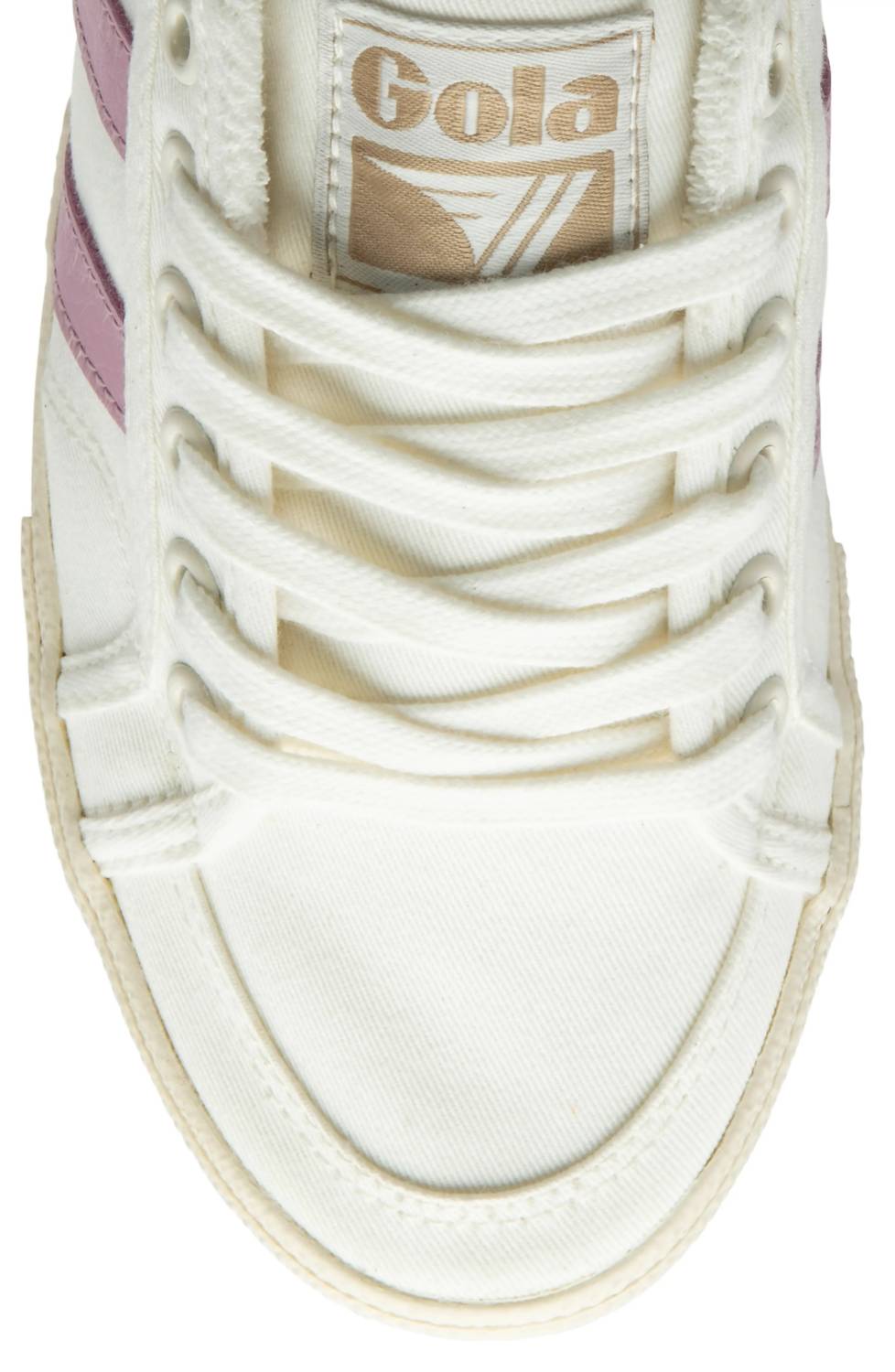 Gola Women's Stratus Plimsolls Sneaker in off white candy - women's sneaker - alternate view