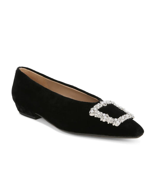 Sam Edelman - WOMEN'S JANINA LUSTER EMBELLISHED SLIP ON FLATS