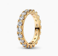 Pandora - Women's Sparkling Row Eternity Ring
