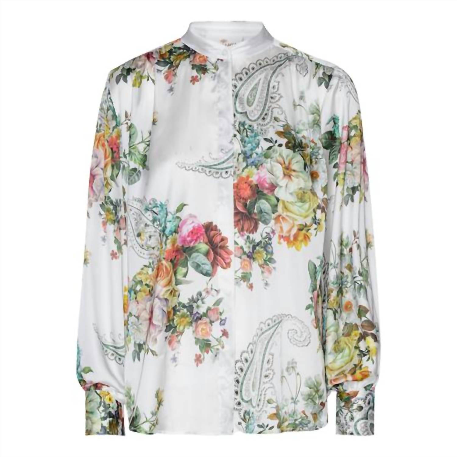 Karmamia Women's Cornelia Shirt in posy - women's blouse