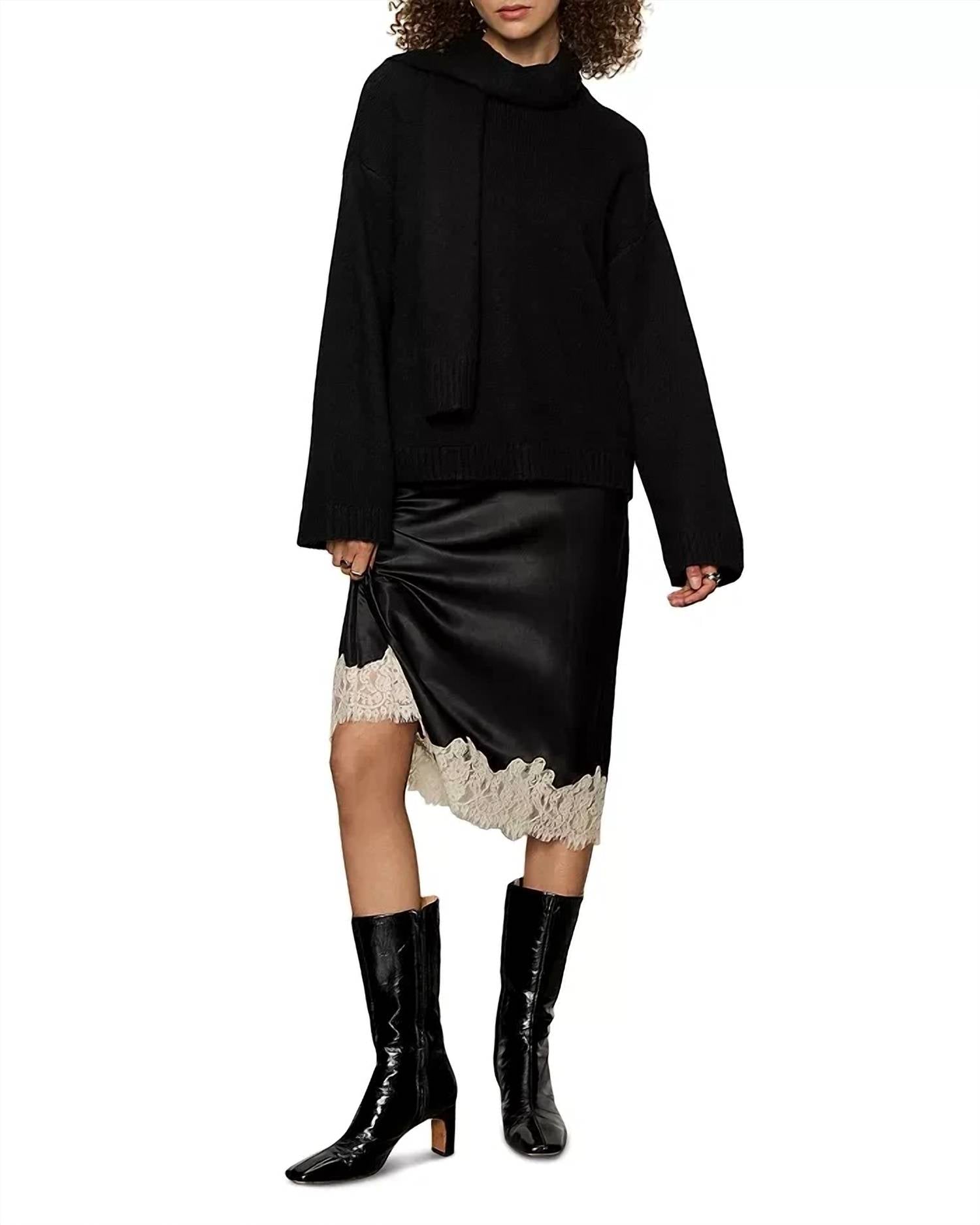 Sanctuary - One Of A Kind Satin Midi Skirt