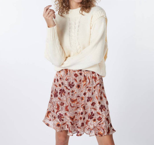 Autumn Print Skirt