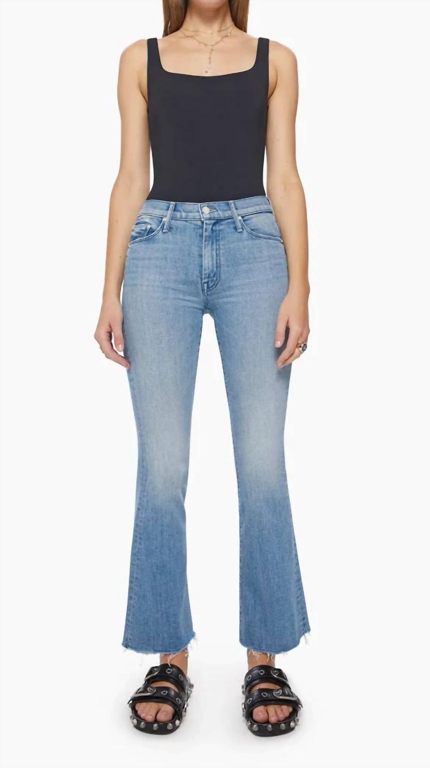 Mother - Weekender Fray Bootcut Jean