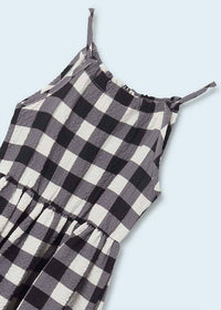 Mayoral - Kid's Gingham Crinkle Dress