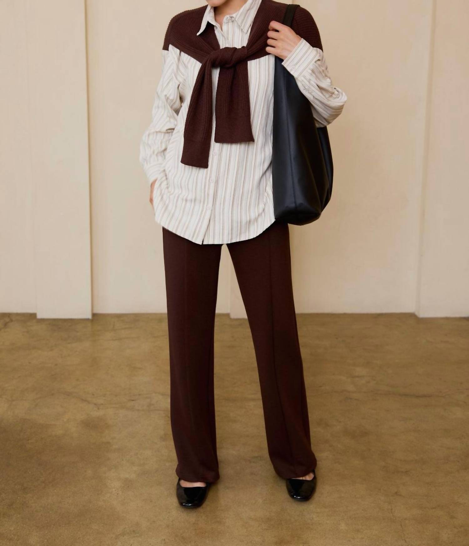 Sunday Edition - TAMSEN SHIRT SWEATER COMBO