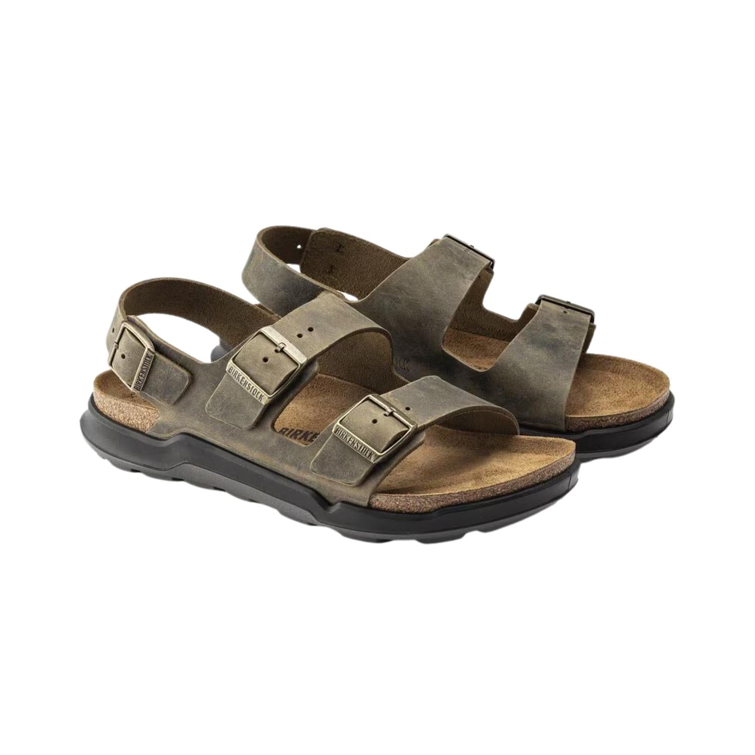 Birkenstock - Men's Milano Rugged Oiled Leather Sandal