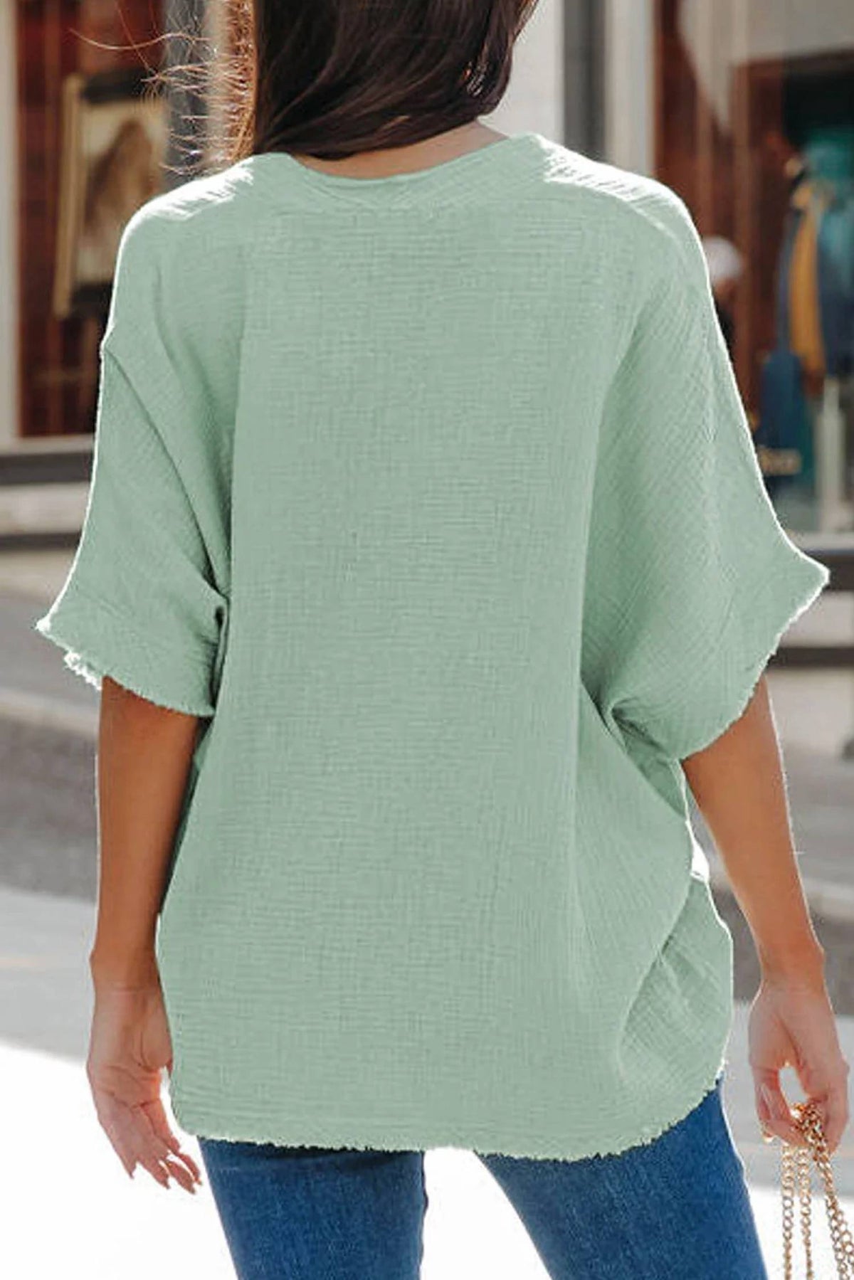 Shewin - Easy Breeze Textured Top