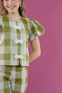 Emily Mccarthy - Isabella Puff Sleeve Top