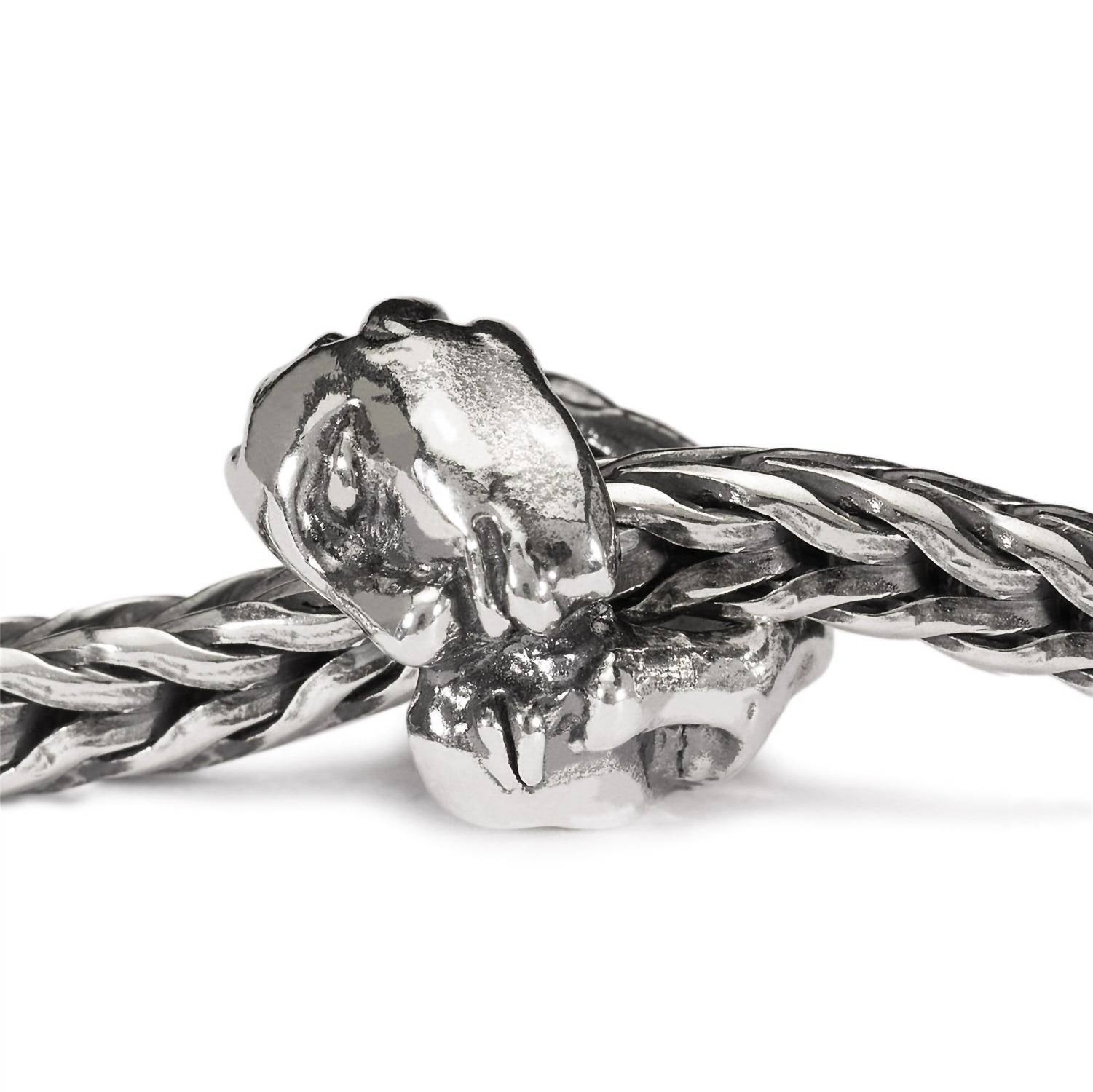 Trollbeads Women's Kiss Sterling Bead in silver - women's jewelry - alternate view
