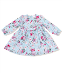 ANGEL DEAR Girl's Smocked Dress And Legging Set in charlotte floral - item - detail view
