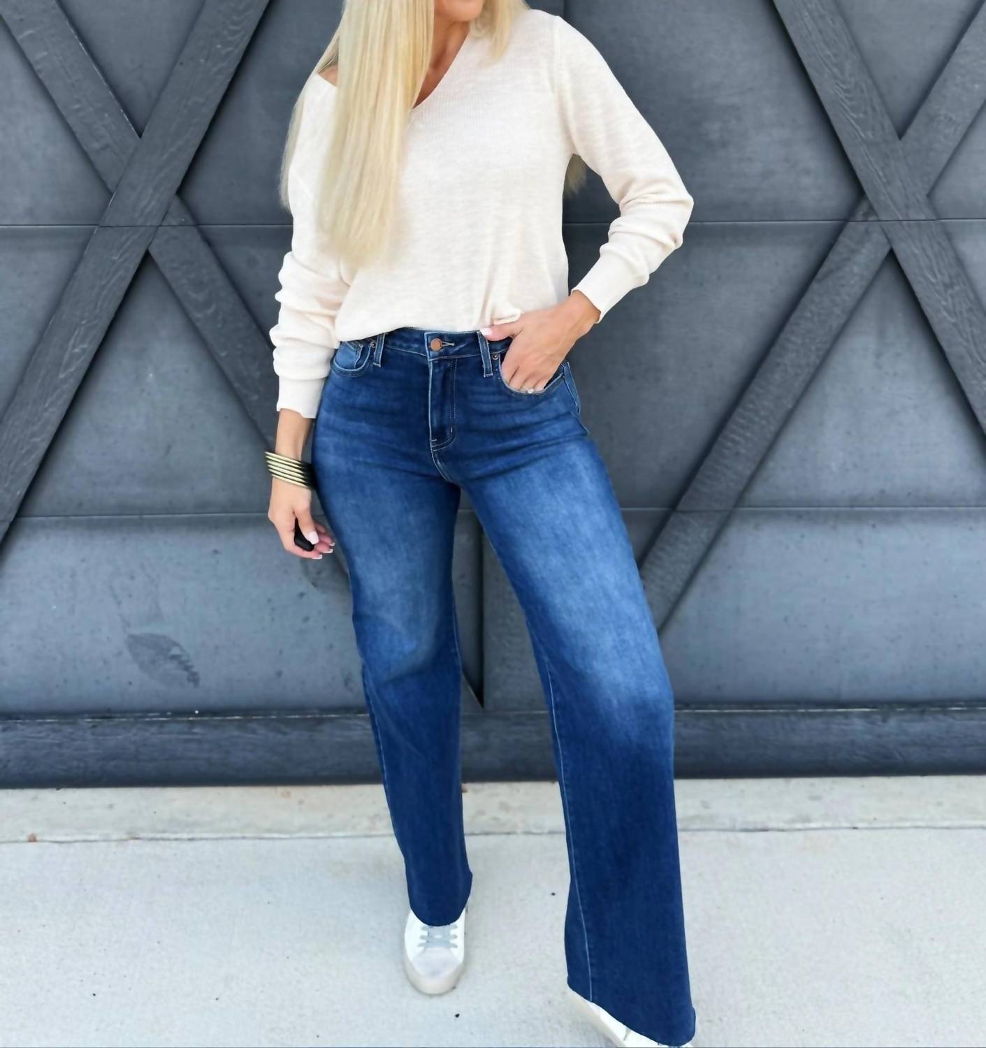 L.T.J - Paola Wide Leg Jeans