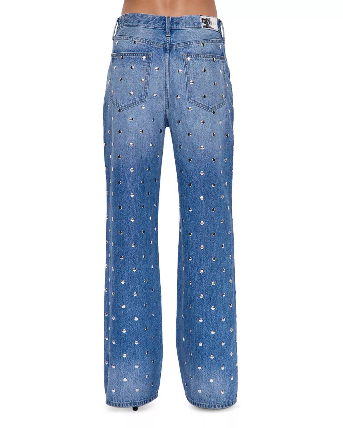 Pistola - Hendrix Embellished Rivets Jeans