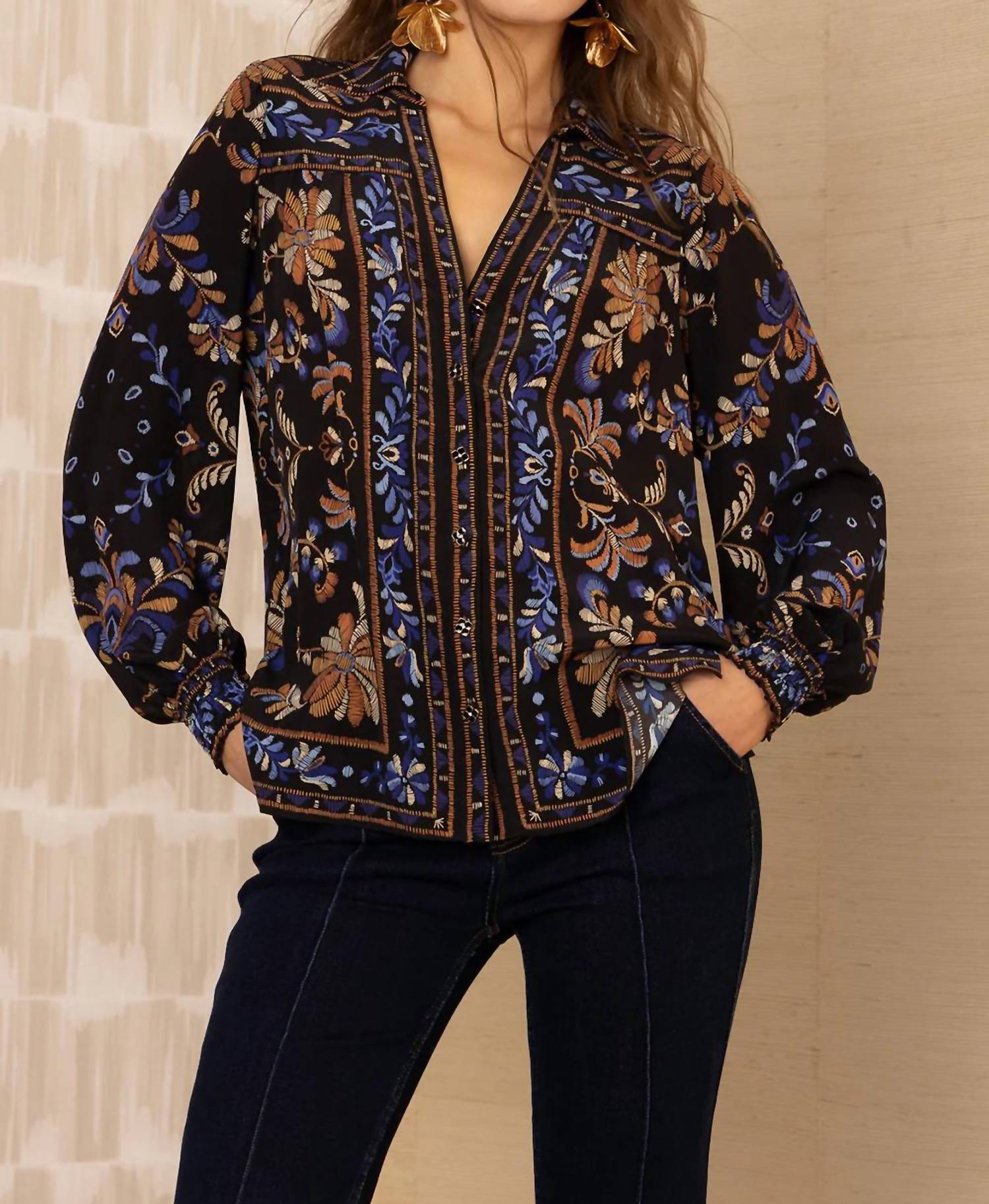 Hale Bob - Avalynn Silk Top