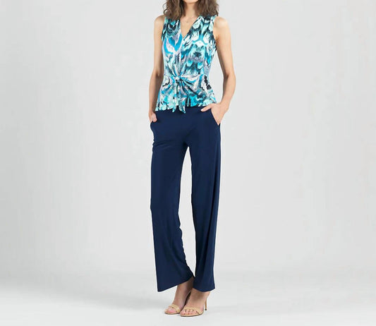 Clara Sun Woo - V-neck Tie Front Tank Top