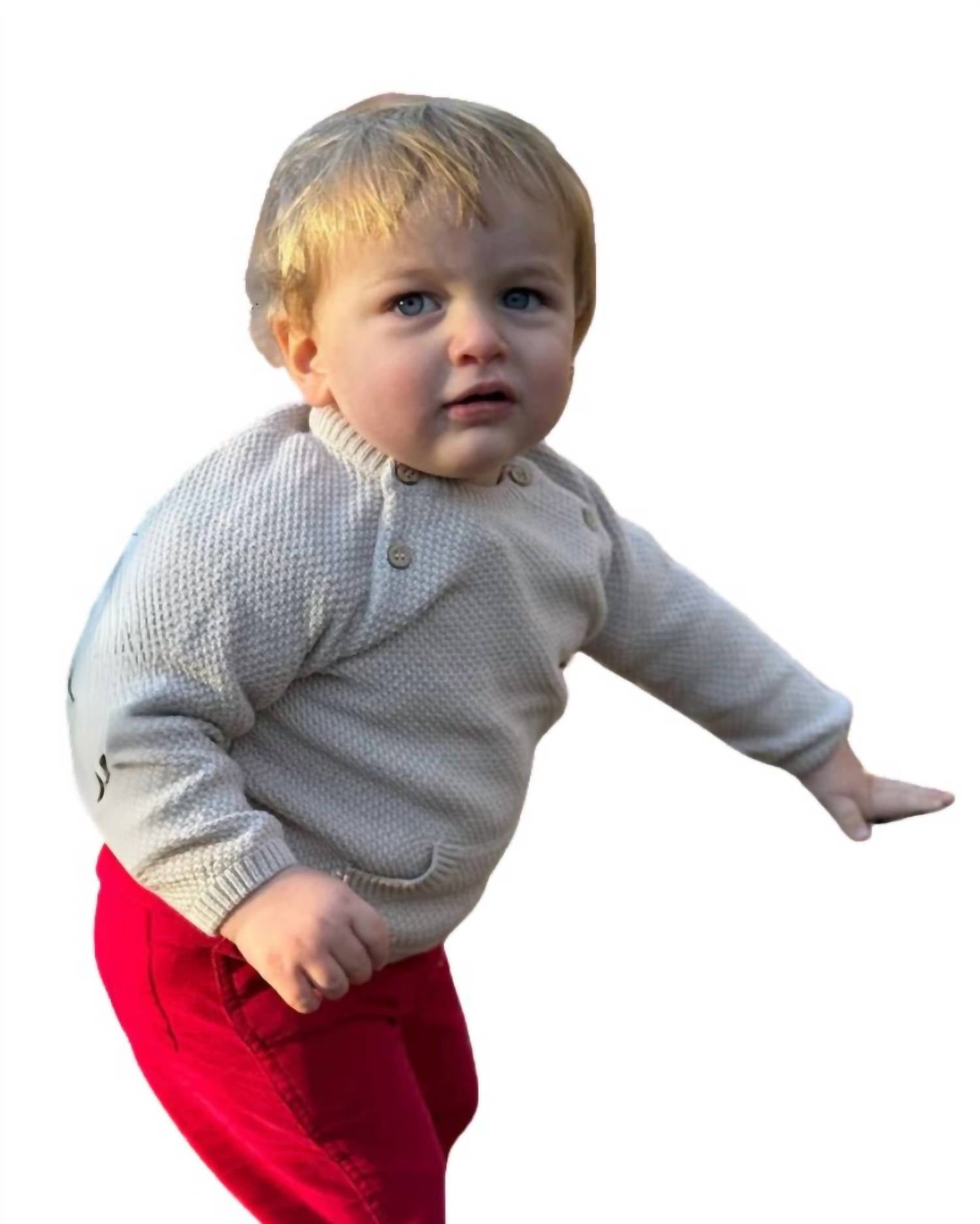 Me & Henry - Kids Unisex Morrison Baby Sweater