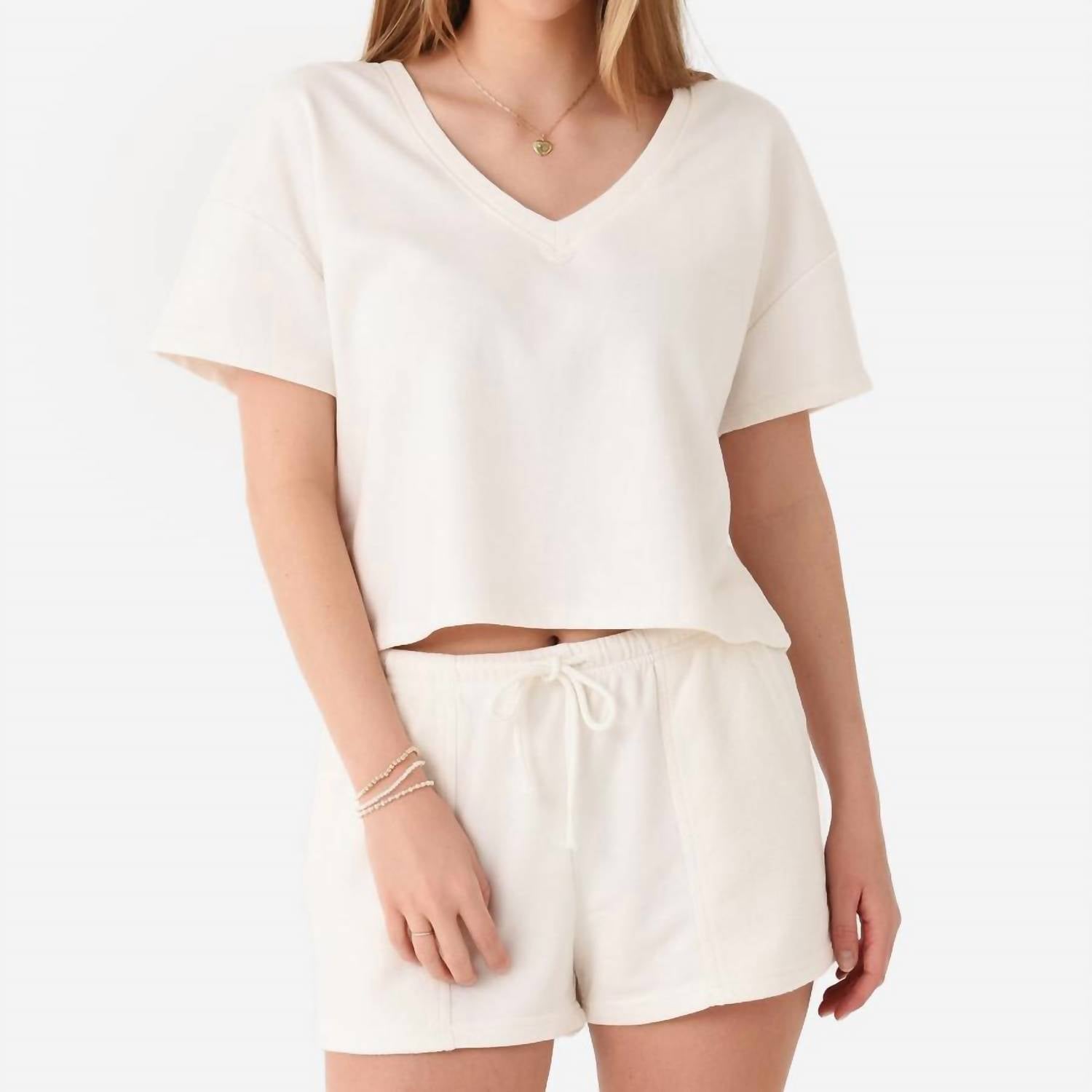 Z Supply - V-neck Terry Tee