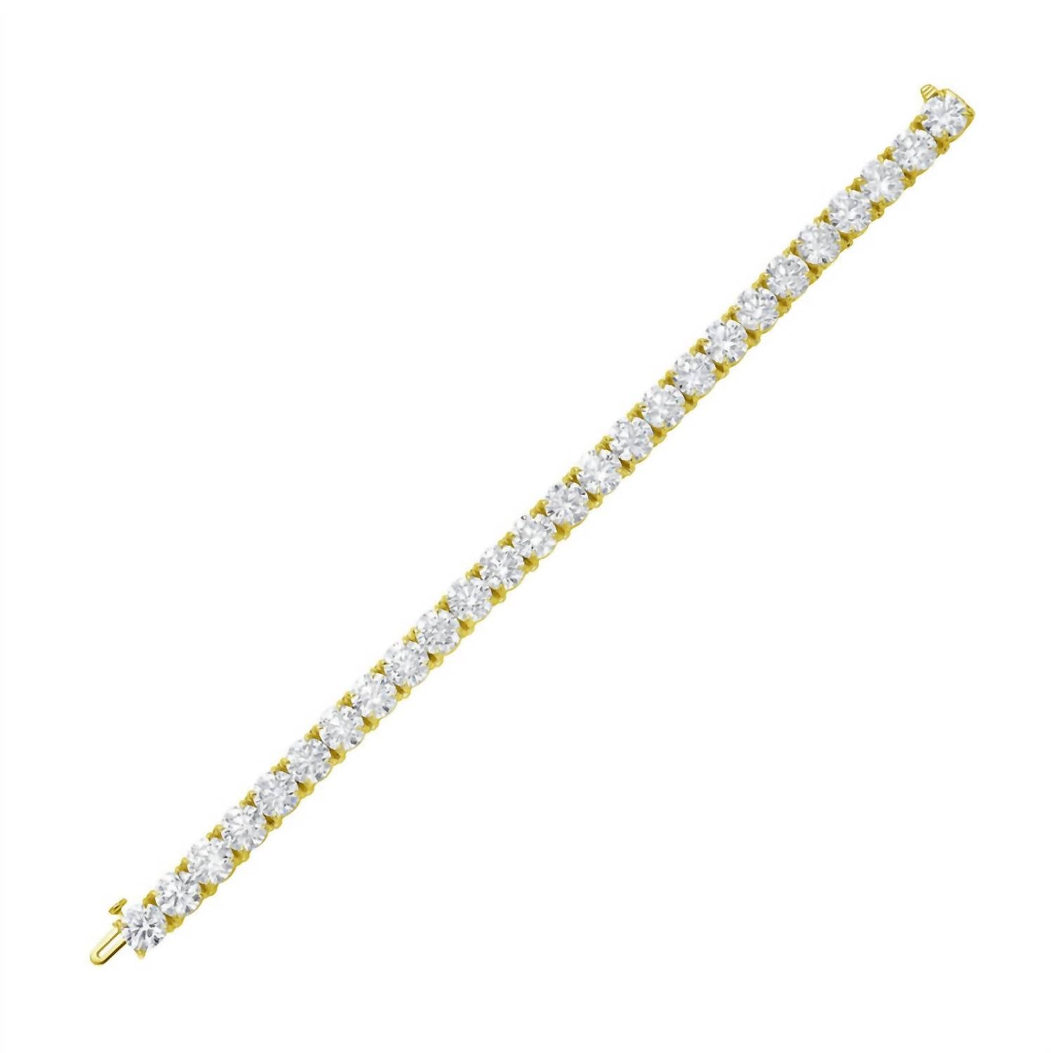 Diana M Jewels - Women's Rare 16.30 Carat Diamond Tennis Bracelet
