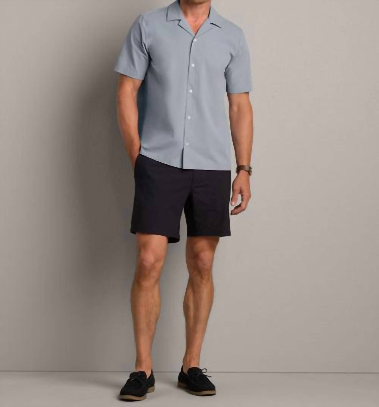 Rhone - State Of Mind Camp Collar Shirt