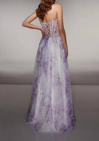 Alyce Paris - Sweetheart Neckline A-line Dress