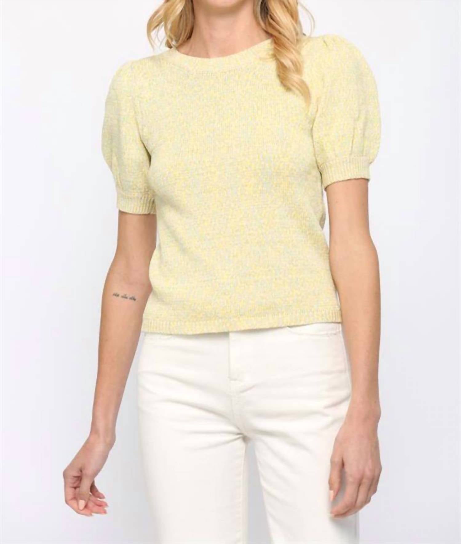 Fate - PUFF SLEEVE SWATER