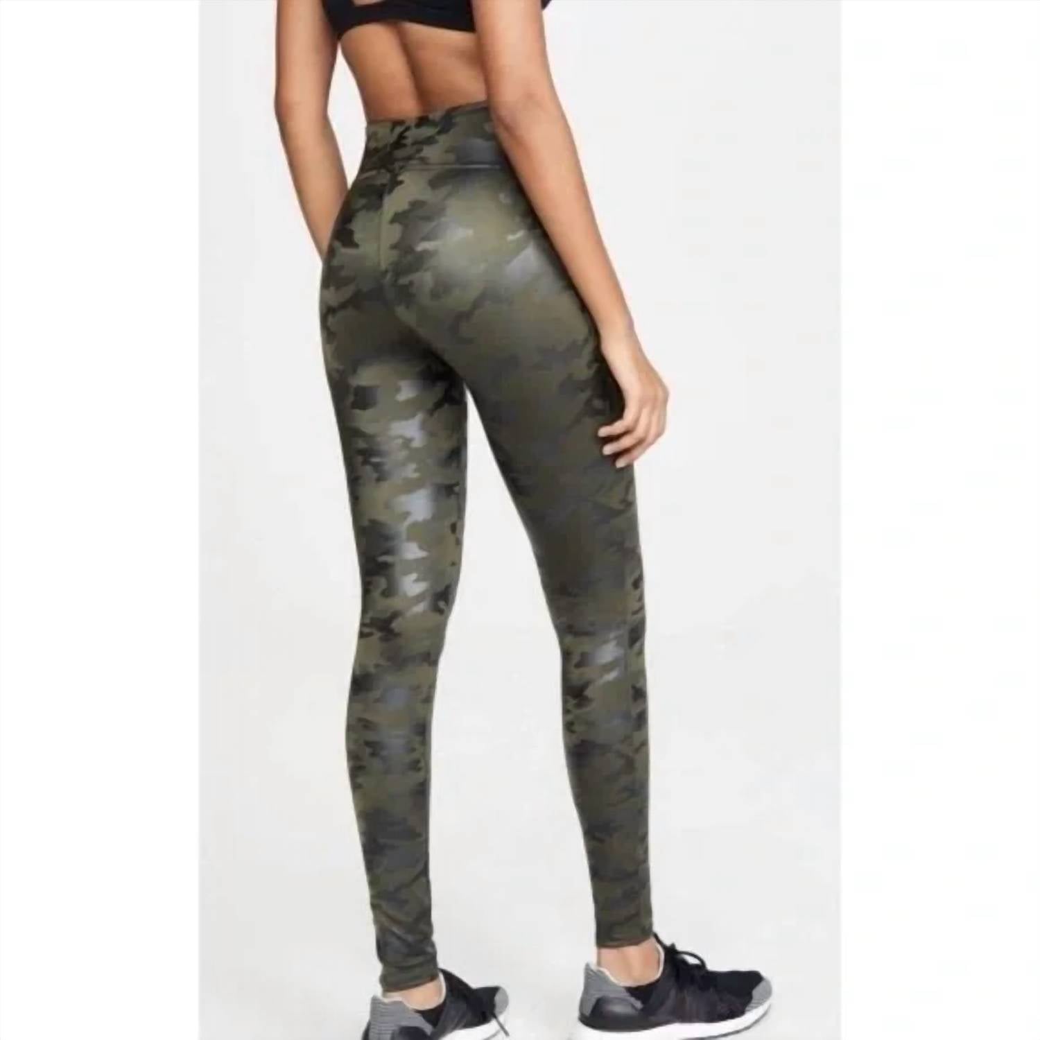 Spanx - Compression Legging With Shiny Finish