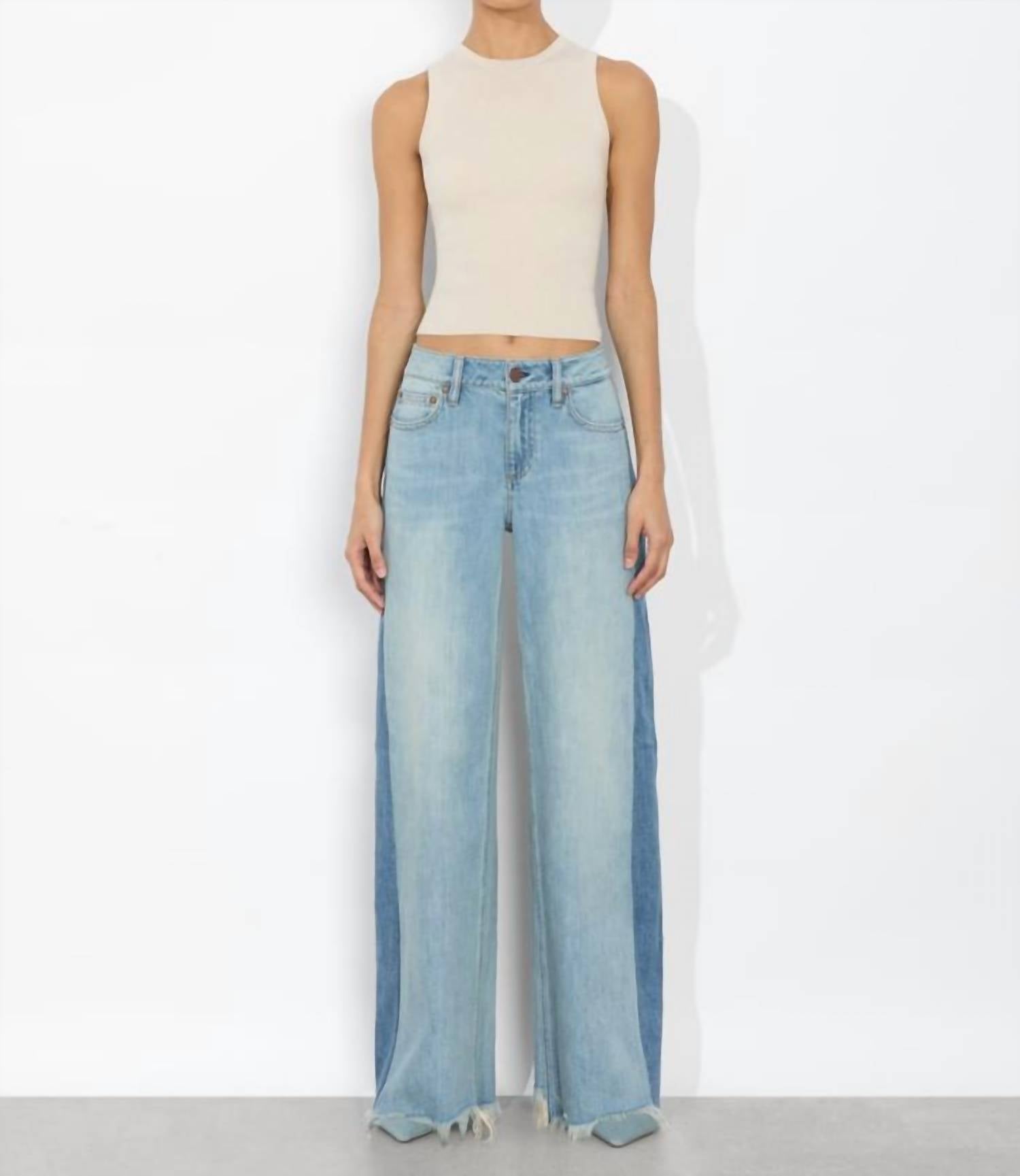 Alice + Olivia - Stu Baggy Jeans