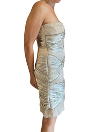 EMBELLISHED SHEATH DRESS
