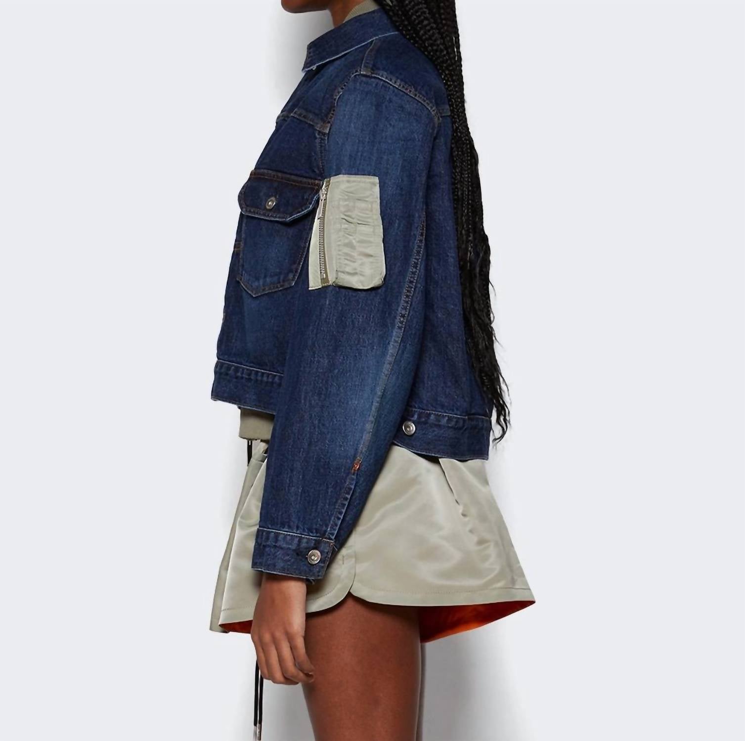 Sacai - Denim Blouson Jacket