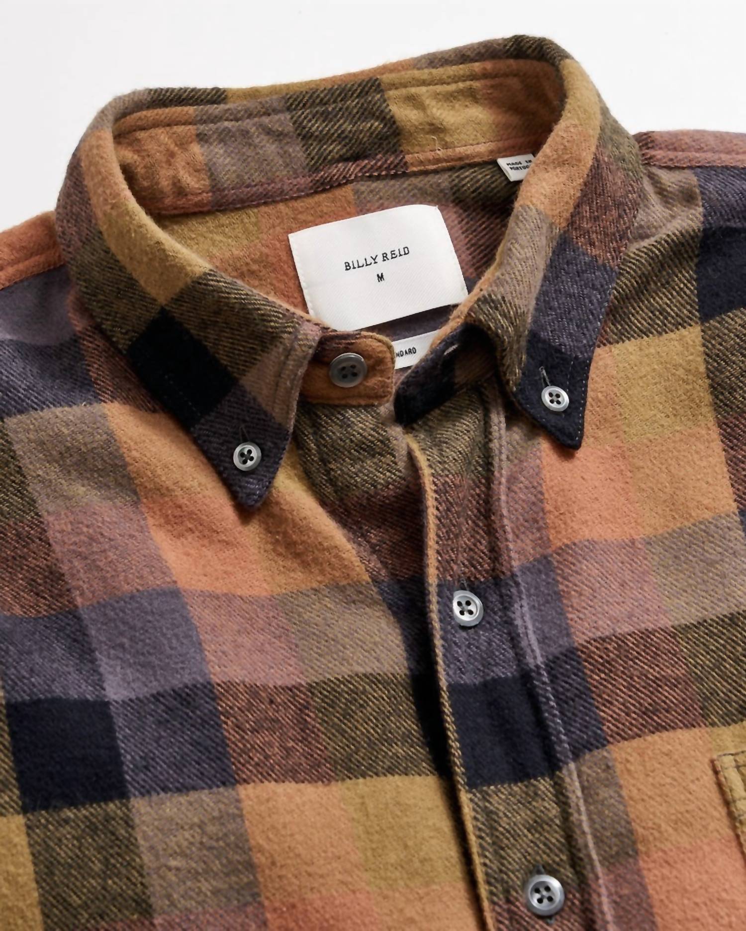 Billy Reid - Men's Block Shadow Plaid Tuscumbia Shirt