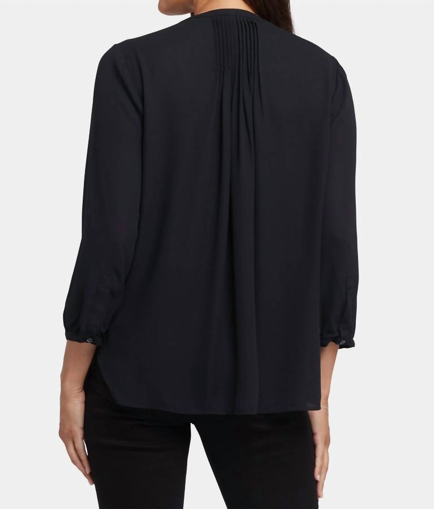 Nydj - Solid Pintuck Blouse