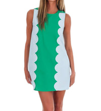 Day + Moon - Women's Scalloped Sweetie Mini Dress