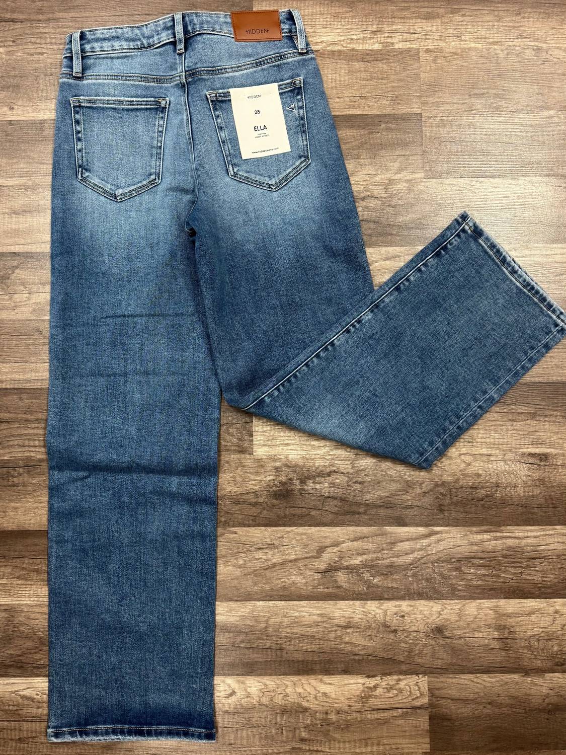 Hidden - Women's Ella High Rise Classic Straight Jeans