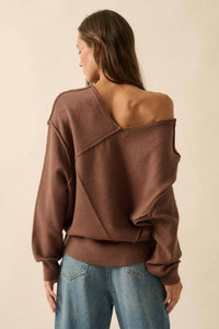 Promesa - V-neck Panelled Sweater