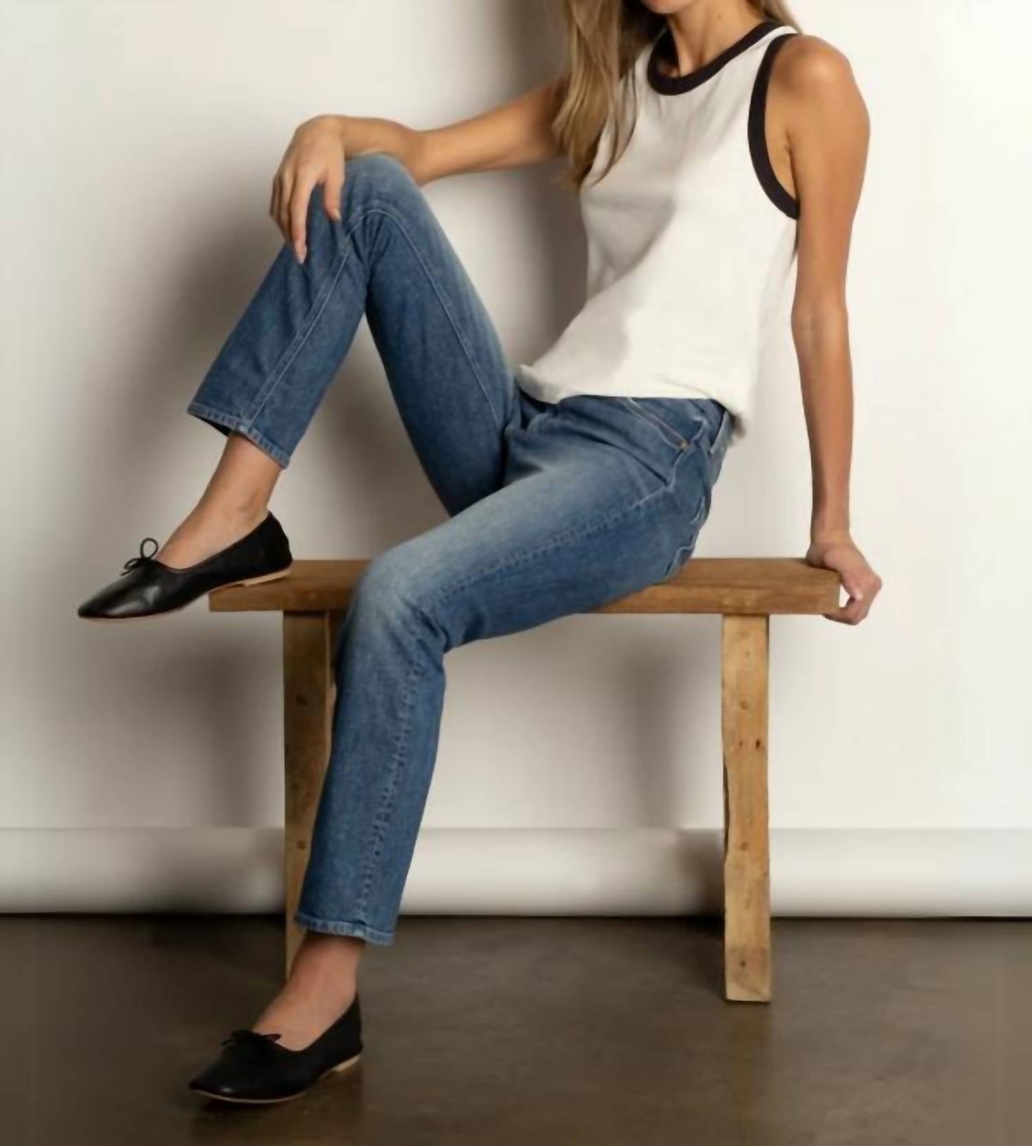 Dylan - Contrast Rib Tank