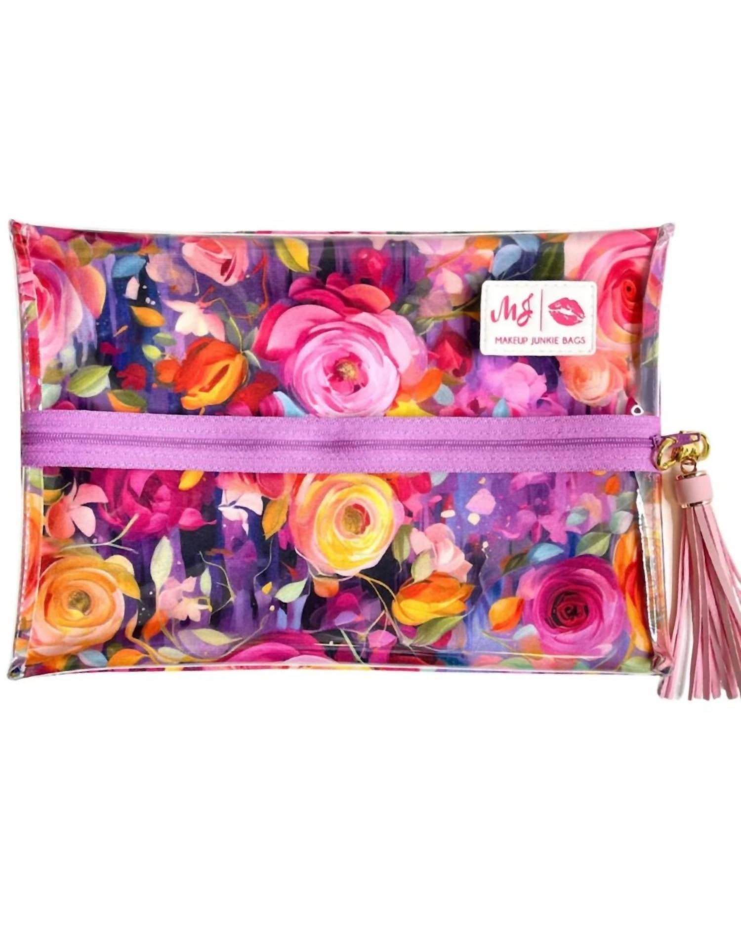 Makeup Junkie - Women's Bed Of Roses Medium Bag