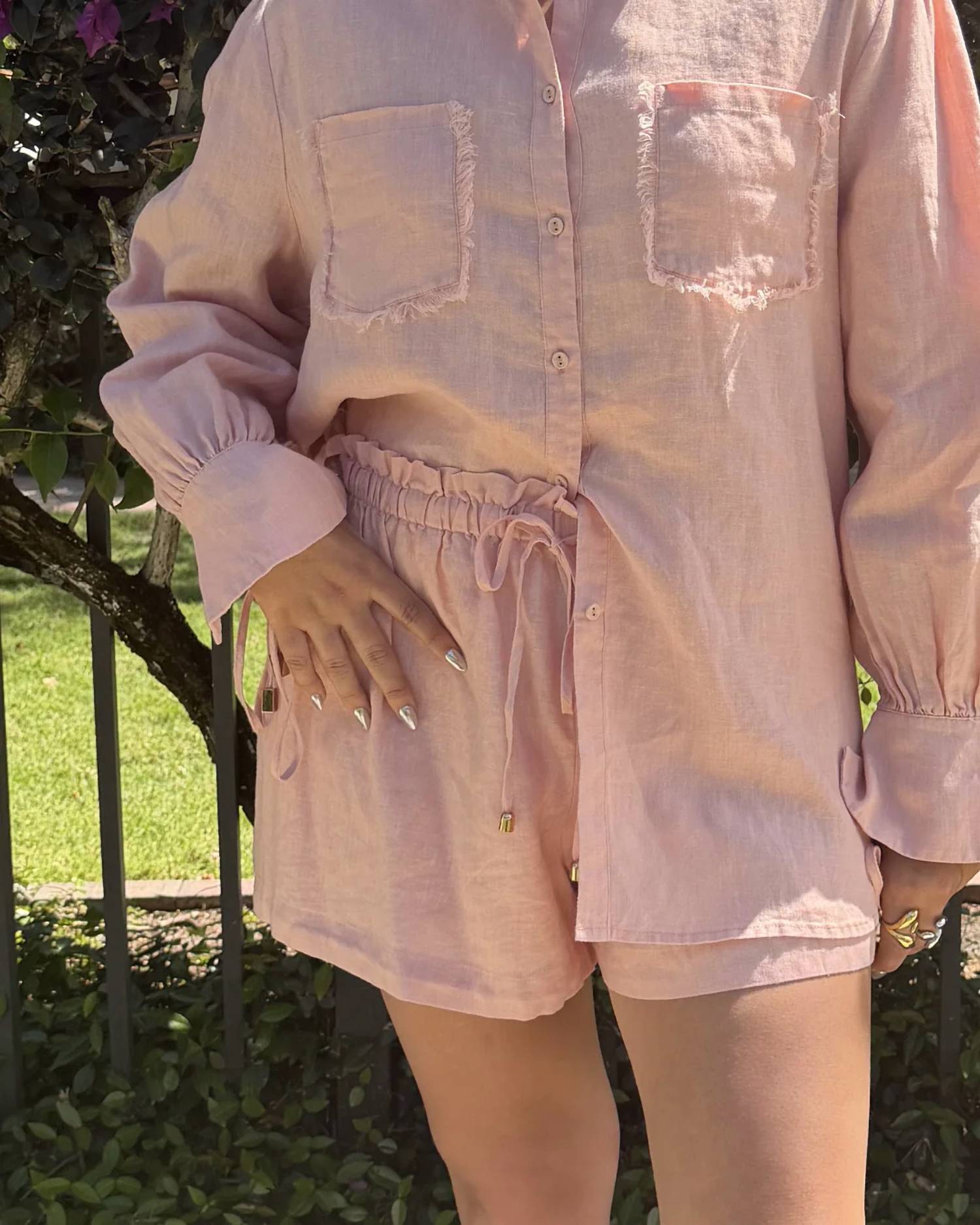 Strawberry Paris - Lyn Lightweight Short