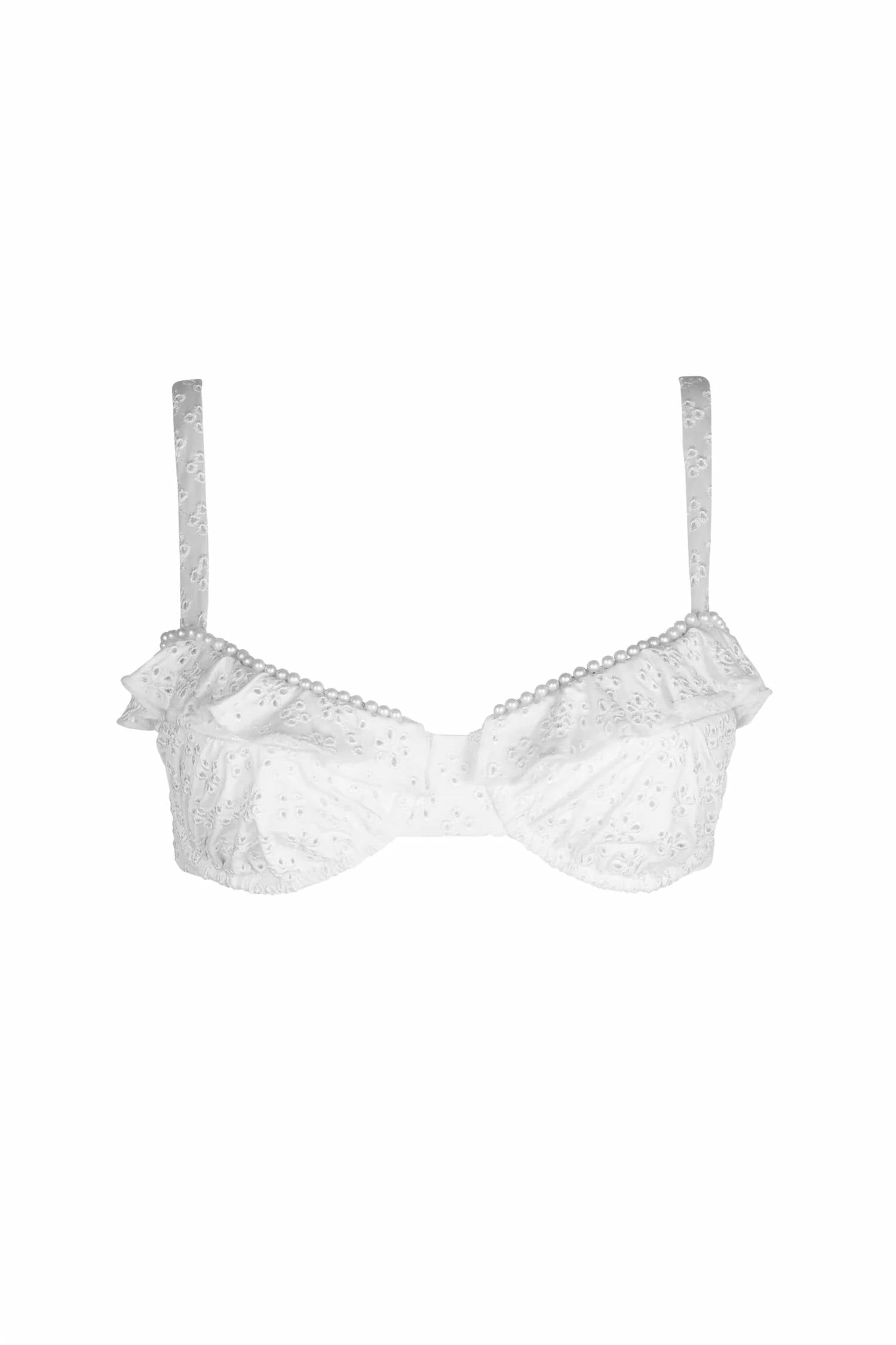 Soah - Women's Eyelet Stella Bikini Top