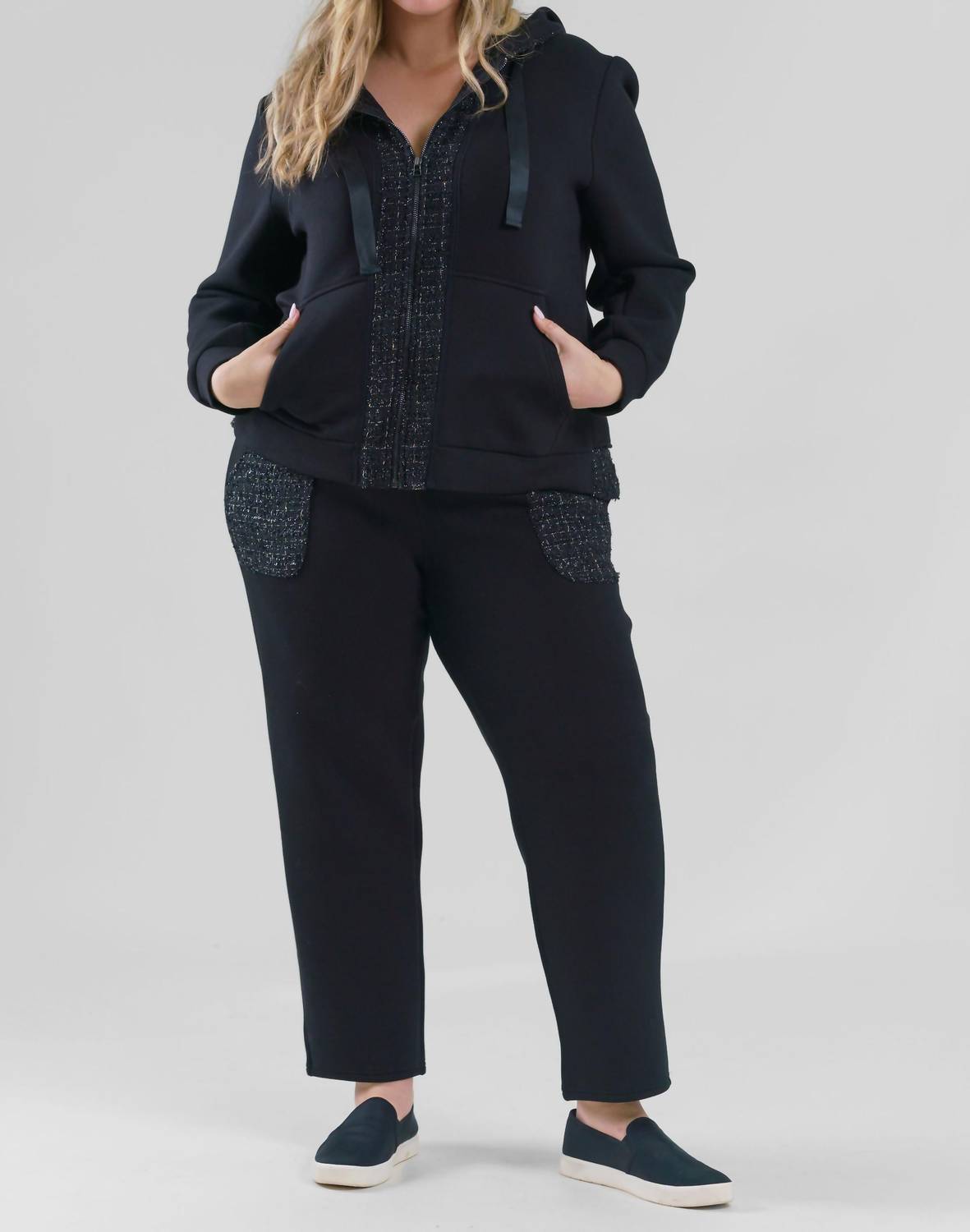 Joh - FERNE FRENCH SCUBA PANT WITH TWEED