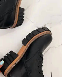 Tulipano - Women's Lattifa Combat Boots