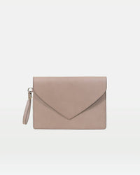 MODHER Women's Envelope Clutch Bag in clay - women's bag
